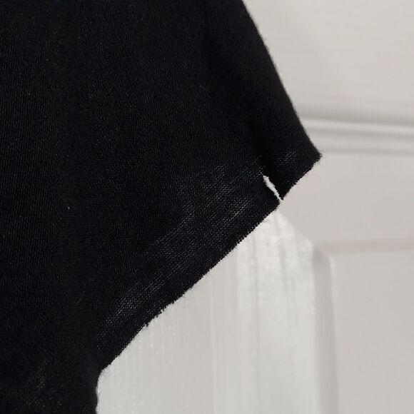 T-Bags Los Angeles Black Flutter Sleeve Maxi Dress Sz XS - Picture 6 of 7